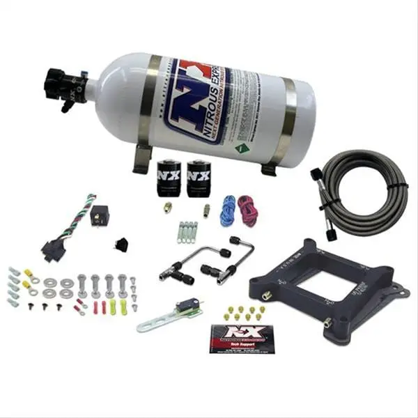 Nitrous Express 60545-10 Gemini Twin-Pro Power Plate Nitrous System 1