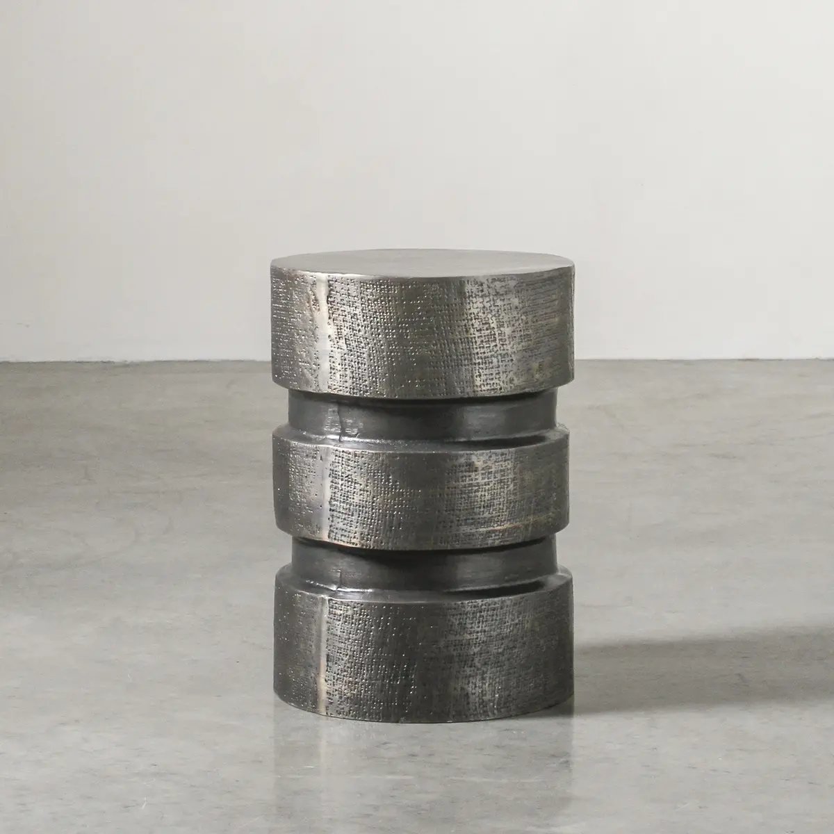 Nora Side Table Gunmetal 1