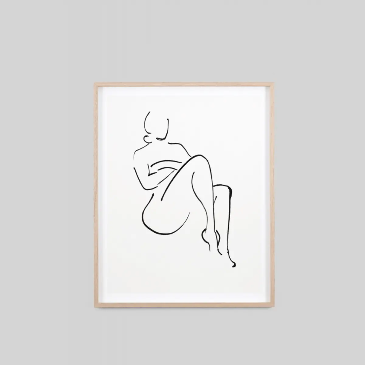 Nude Figure Raw 80X100 1