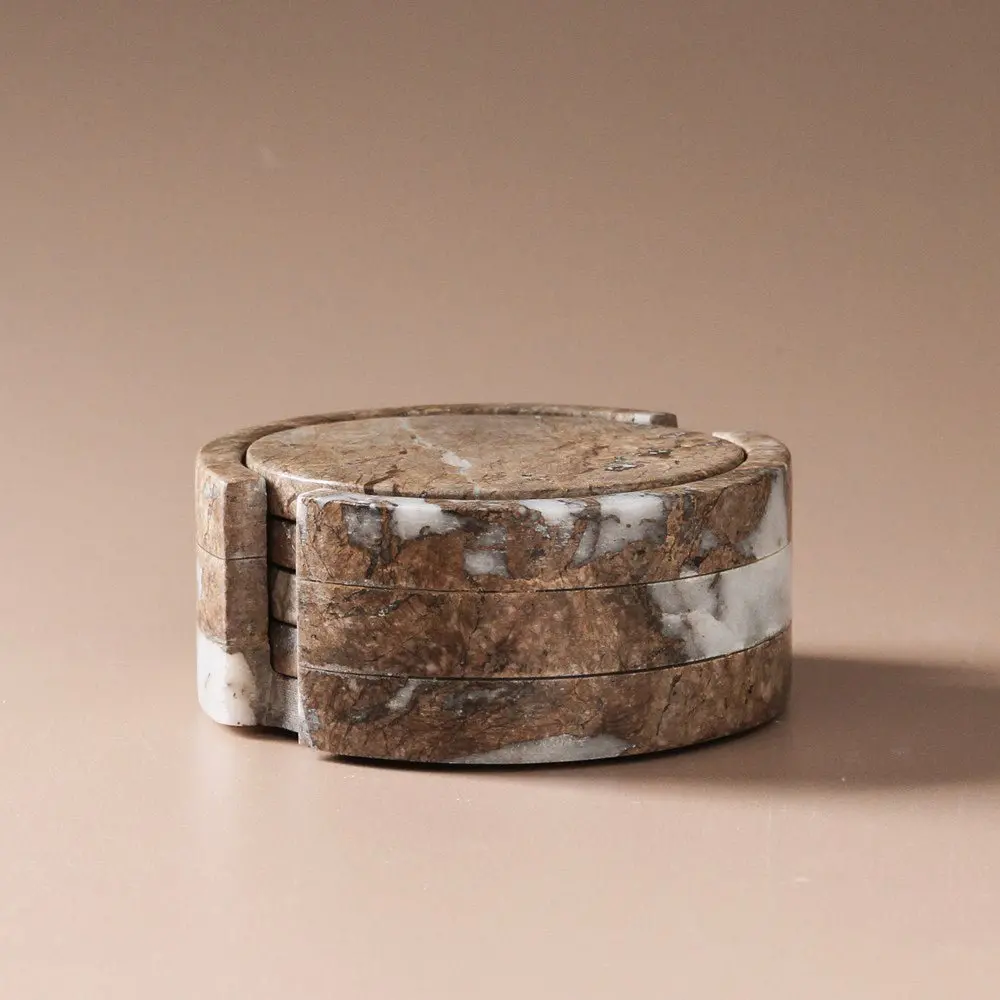 Odite Coasters (Set Of 4) - Grey Lagoon 1