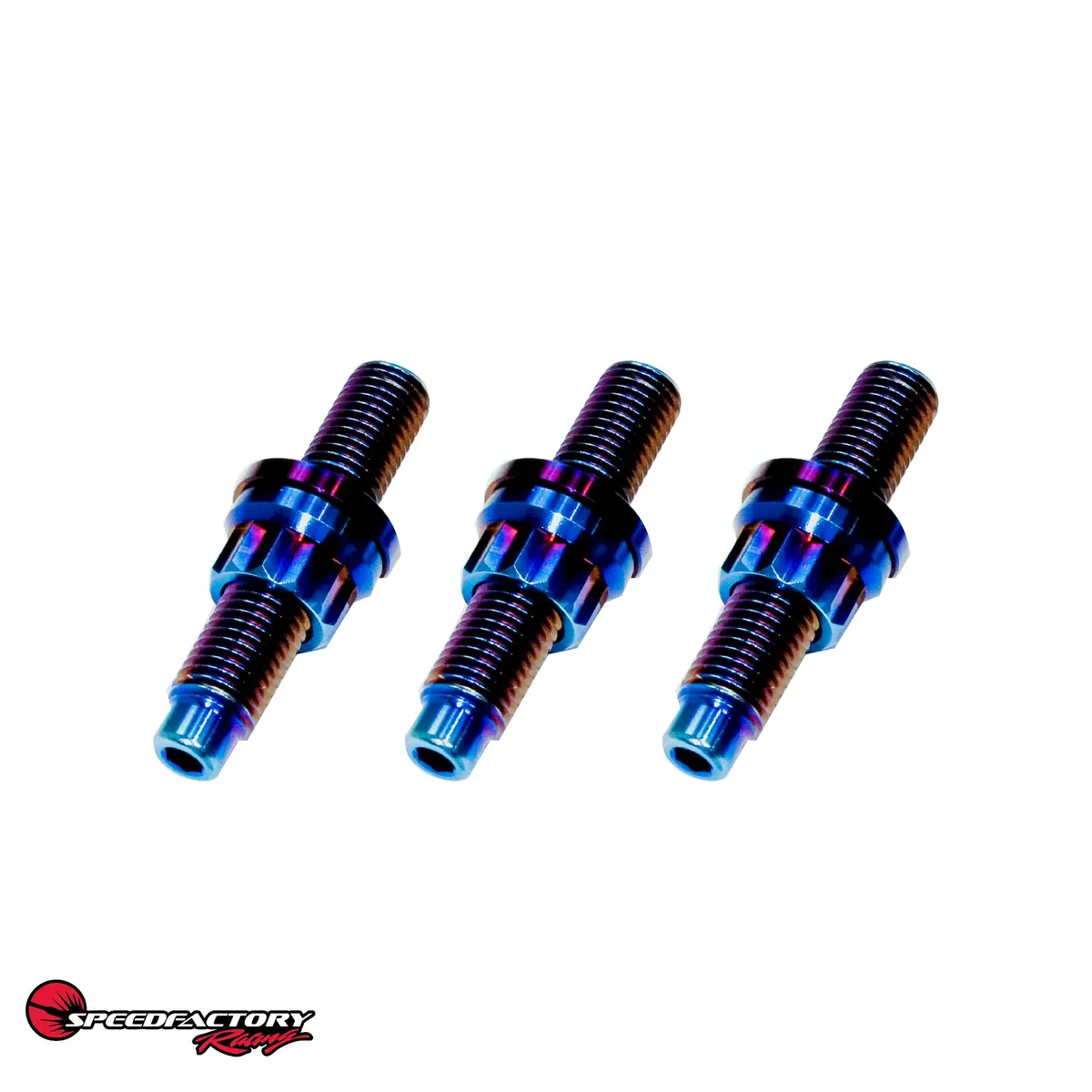 Speedfactory Racing Honda / Acura Titanium F20c/F22c Exhaust Manifold Stud Kits 2