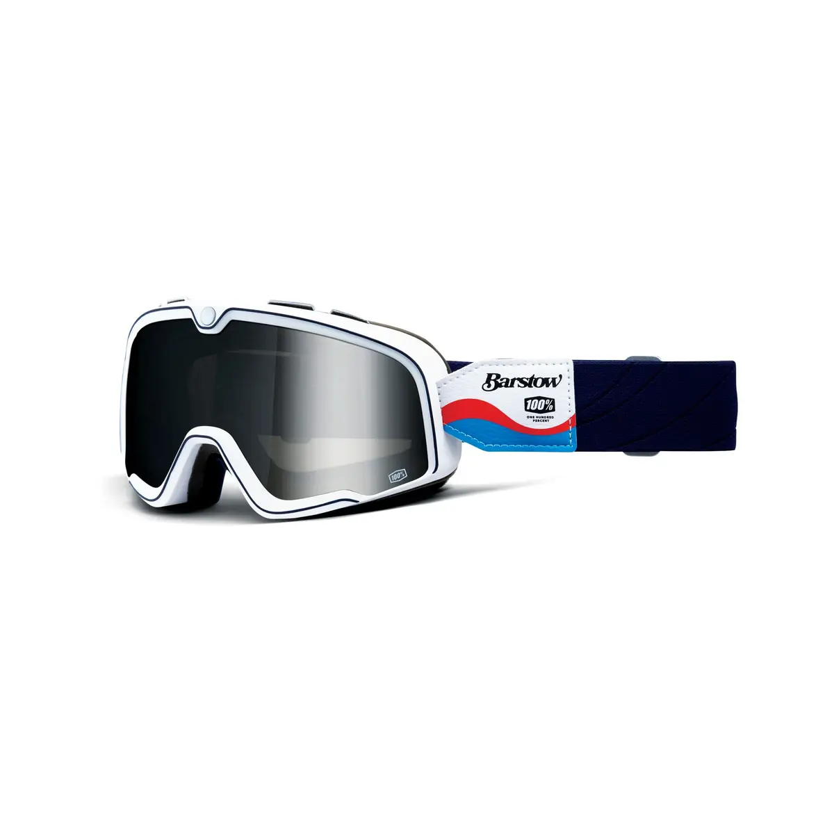 100% Barstow Goggle Lucien - Mirror Silver Lens 1