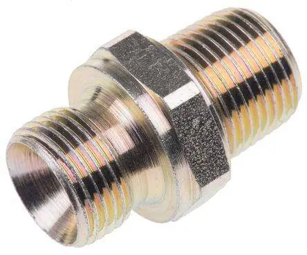 Parker Hydraulic Straight Threaded Adapter  F3mk4s 1