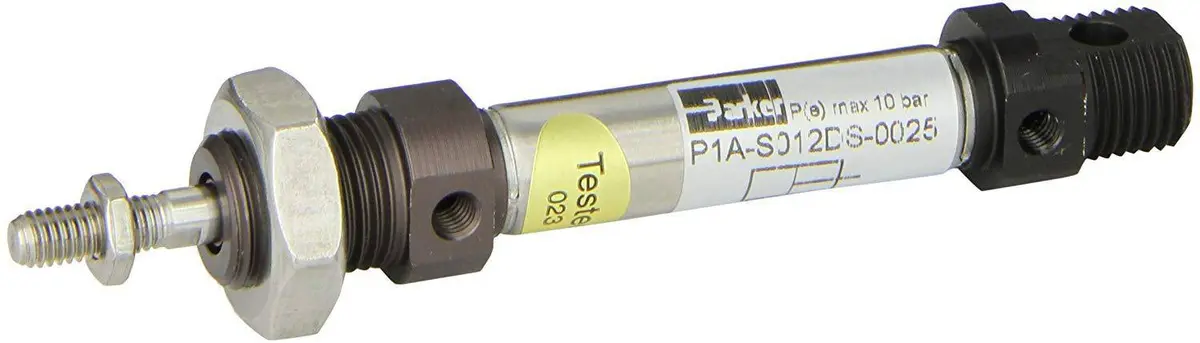 Pneumatic Cylinder 25Mm Stroke, P1a Series - P1a-S012ds-0025 1