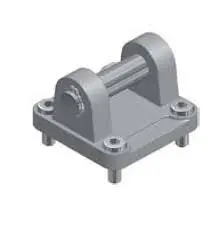 Pneumatic Cylinder Clevis Bracket - Pic 4Kmt 1