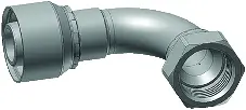 Dual Flare Swivel Female Elbow Fitting - 13948 Series 1