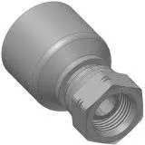 Female Bsp Parallel Pipe Swivel 60° Cone Straight -19270-8-8 1