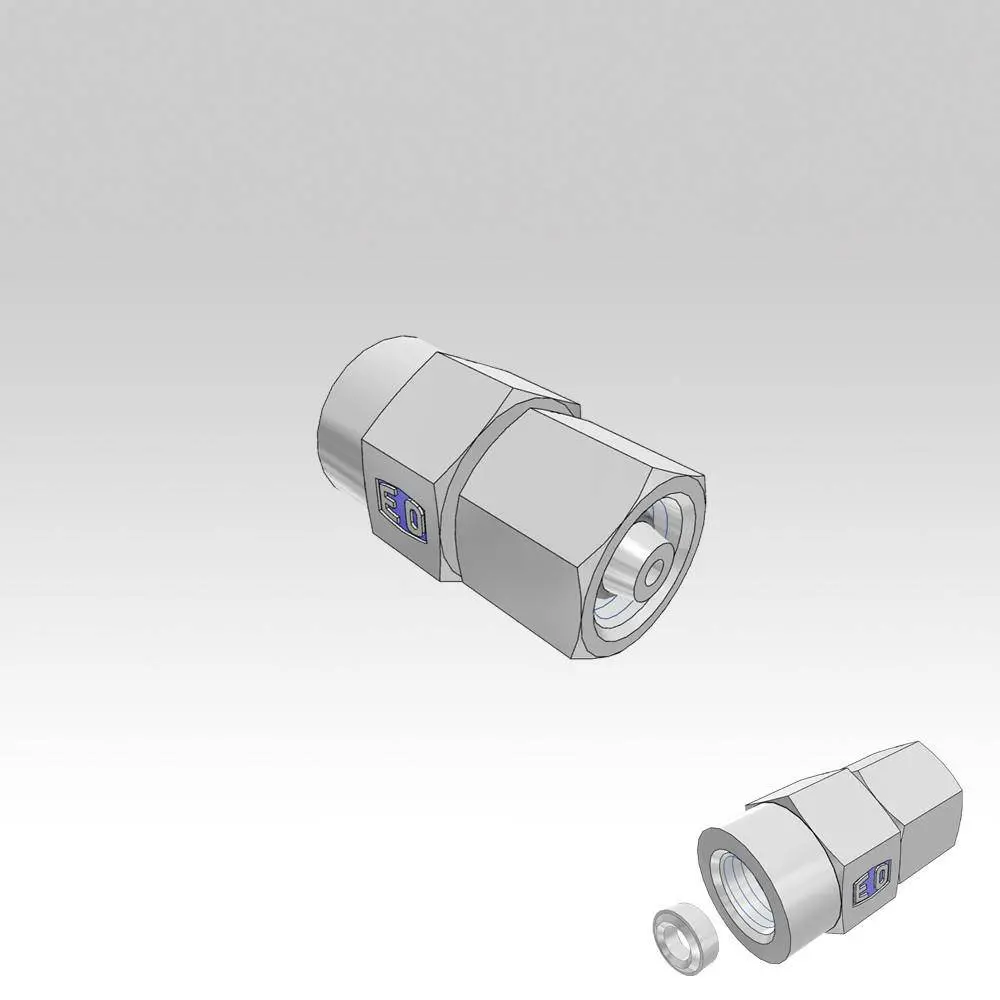 Parker In-Line Diagnostic Fittings And Adapters Series- Mave06lrcf Series 1