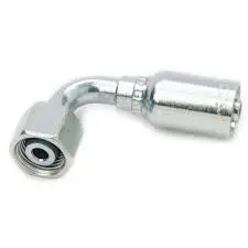 Parker1cf5663  Parkrimp Permanent Metric Female Light Swivel 90 Elbow With 24 Cone/O-Ring - 1Cf56 Series 1
