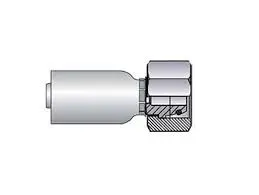 Parker Permanent Female Metric L  Swivel Straight (24° Cone With O-Ring) -   1Ca56-10-5 Series 1