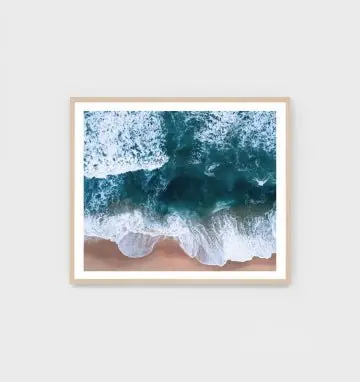 Peninsula Shoreline Print 103X88 1