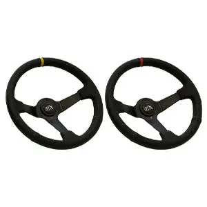 Steering Wheel 350Mm Deep Dished Leather 1