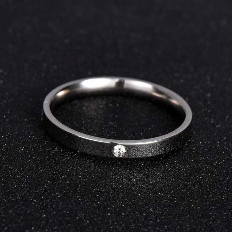 Eternity Love Zirconia Classic Wedding Ring 1