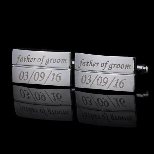 Personalized Wedding Cufflinks 1