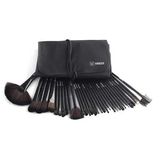 Vander 32Pcs Set Professional Makeup Brush Foundation Eye Shadows Lipsticks Powder Make Up Brushes Tools W/ Bag Pincel Maquiagem 3