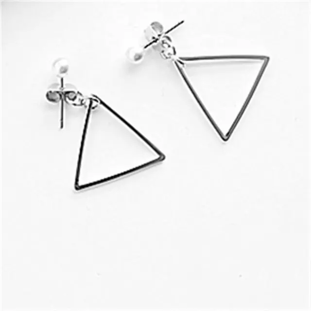 The Pendants Square Contracted Fashion Minimalist Geometric Triangle Circle Pearl Earring Eardrop Female Accessories 6