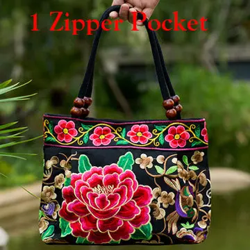 2016 Vintage National Ethnic Embroidery Bags Indian Boho Embroidered Shoulder Bag Brand Bags Logo Handbags Women Sac A Dos Femme 26