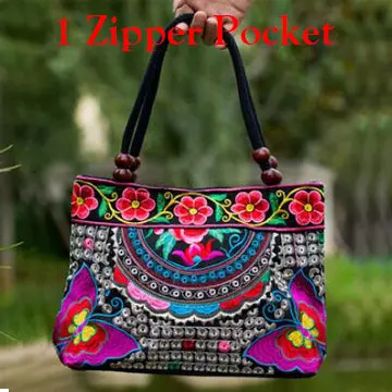 2016 Vintage National Ethnic Embroidery Bags Indian Boho Embroidered Shoulder Bag Brand Bags Logo Handbags Women Sac A Dos Femme 27