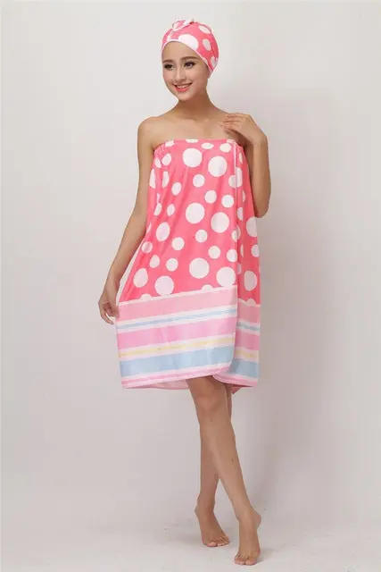 New 2016 Fashion Toalha De Banho Microfiber Magic Bath Towel Solid Dressing Gown Women Spa Wrap Female Towesl Bathroom 3
