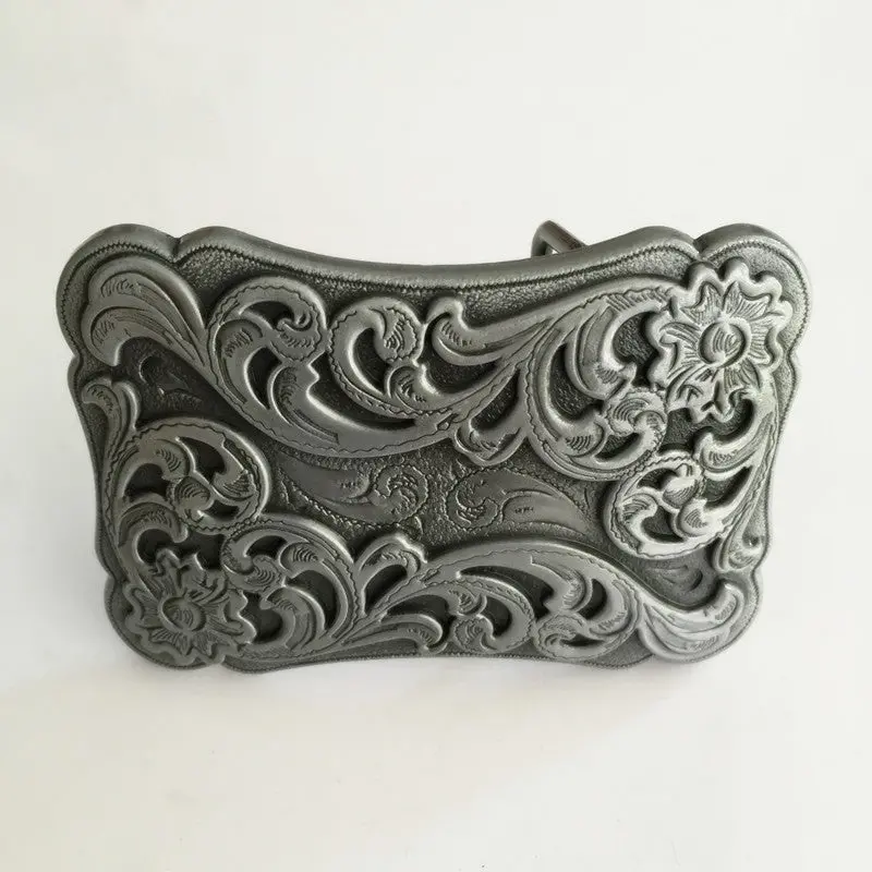 Hot Selling High Quality Cowboy Metal Belt Buckles For Fashion Men Women Jeans Accessories Fit 4Cm Wide Belt Retail & Wholesale 1