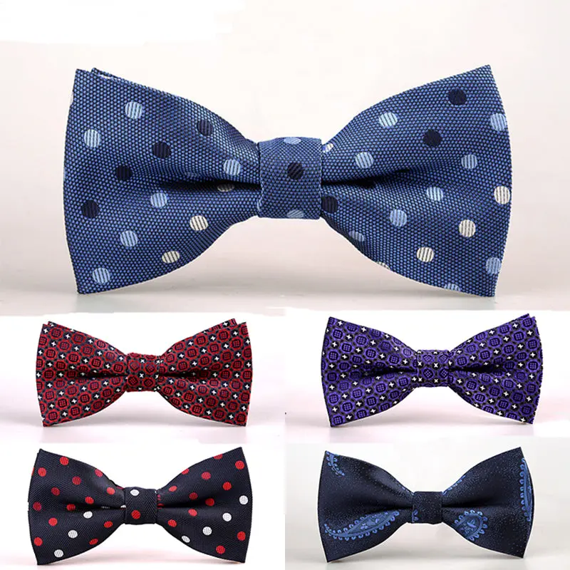 Gusleson New Design Mens Bow Tie Brand Male Polka Dot Bowtie Necktie Business Wedding Neckties Bowtie Vestidos Gravata Borboleta 1