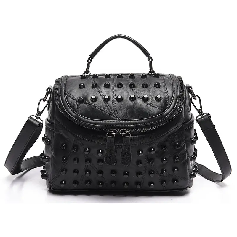 Luxury Women Genuine Leather Bag Sheepskin Messenger Bags Handbags Women Famous Brands Designer Female Handbag Shoulder Bag Sac 1