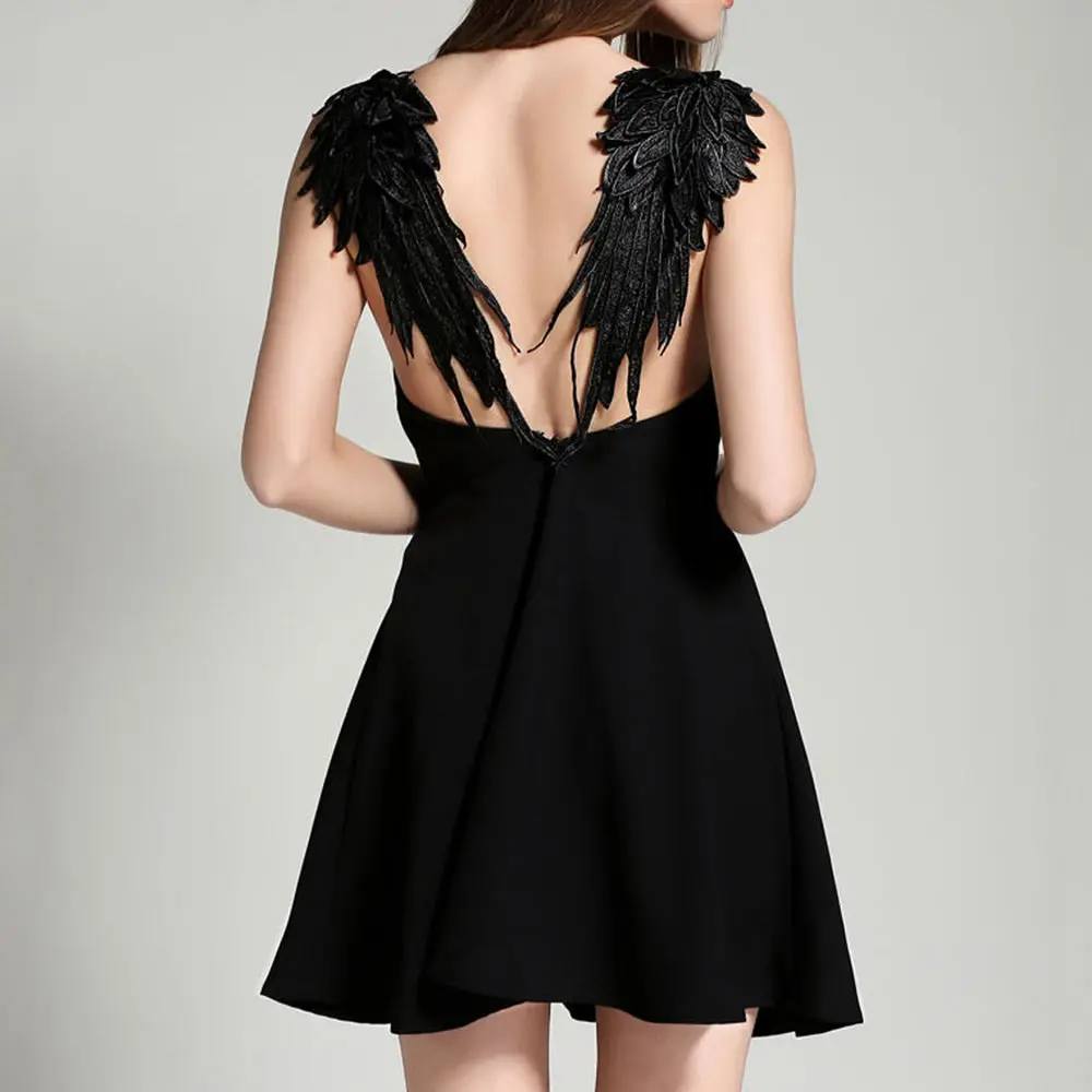 Angel's Wings Backless Dress 1