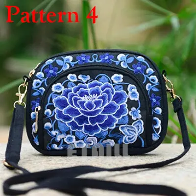 Boho Ethnic Embroidery Bag Hmong Handmade Embroidered Canvas Shoulder Messenger Bags Small Brand Crossbody Bags Sac A Dos Femme 8