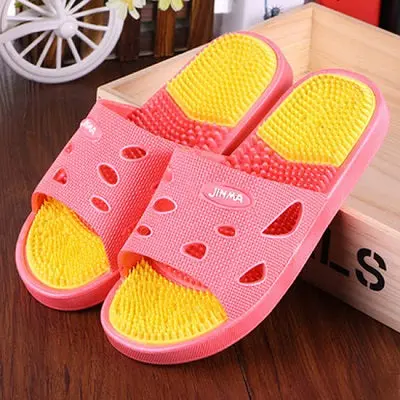 Men's Soft Indoor Massage Slippers – Non-Slip Home, Bathroom & Beach Casual Flats – H191 Size 35 - Image 6