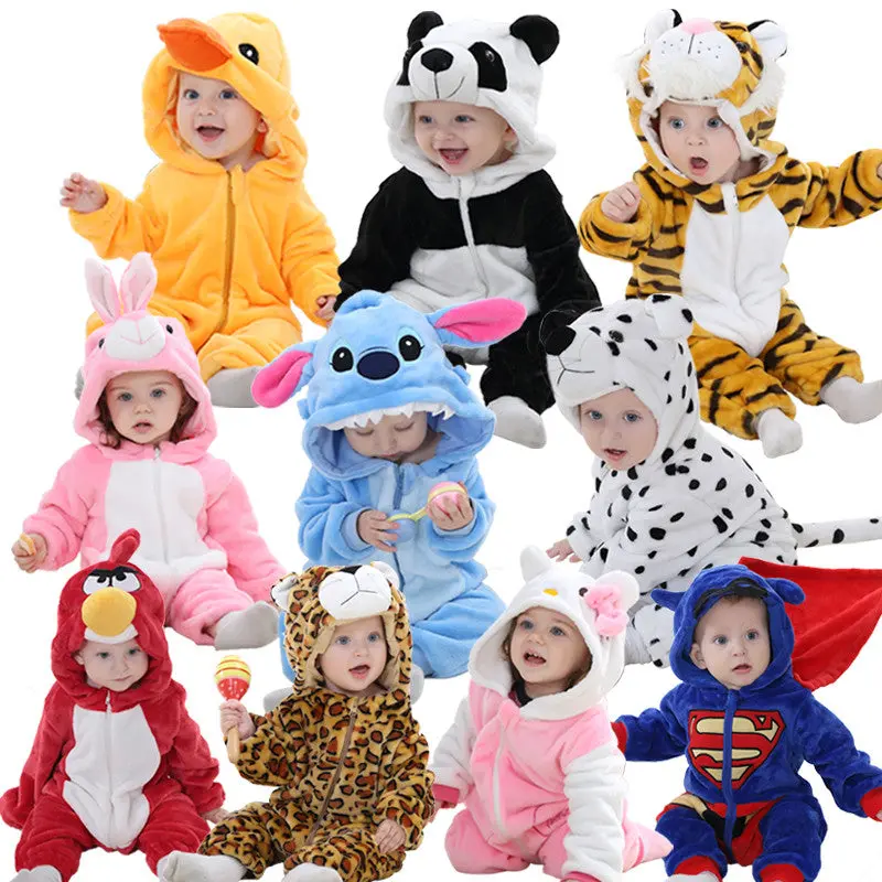 New Born Baby Cartoon Pajamas 1