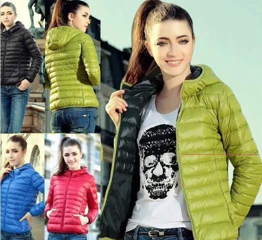 New 2017 Fashion Ladies Down Short Design Coat Winter Cotton-Padded Jacket Women Slim Solid Zipper Outerwear Df-081 1