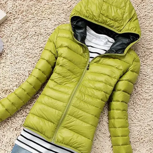 New 2017 Fashion Ladies Down Short Design Coat Winter Cotton-Padded Jacket Women Slim Solid Zipper Outerwear Df-081 3