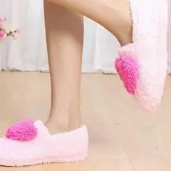 Female Cashmere Warm Casual Shoes 1