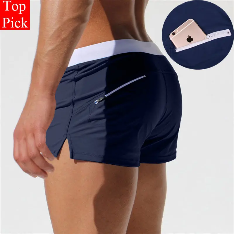 Toppick New Swimwear Men Swimsuit Sexy Swimming Trunks Sunga Hot Mens Swim Briefs Beach Shorts Mayo Sungas De Praia Homens 1