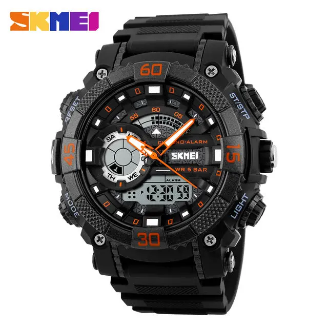 Mens Watches Top Brand Luxury Men Military Watches Led Digital Analog Quartz Watch Sports Wrist Watch Waterproof Relogio Clock 3