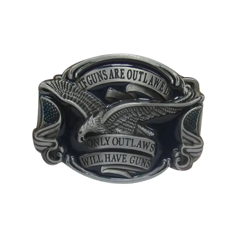 Fashion Brand Designer Cowboy Belt Buckle Diy 3D Wild Have Eagle Western Metal Buckle Men Boy New Luxury Badge Belt Buckles 1