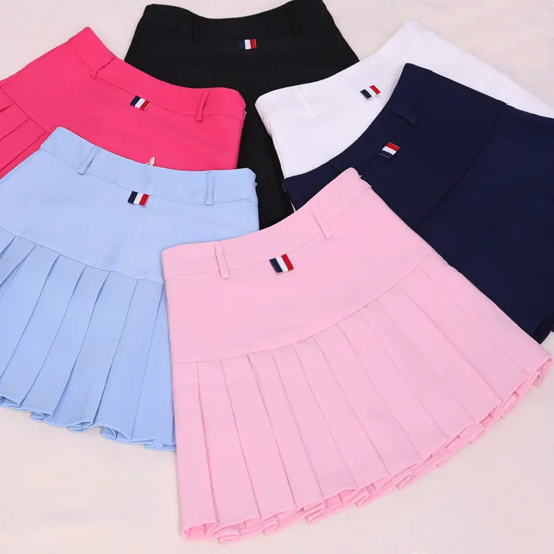 2017 High Waist Pleated Skirts Kawaii Harajuku Skirts Women Girls Lolita A-Line Sailor Skirt Large Size Preppy School Uniform 1