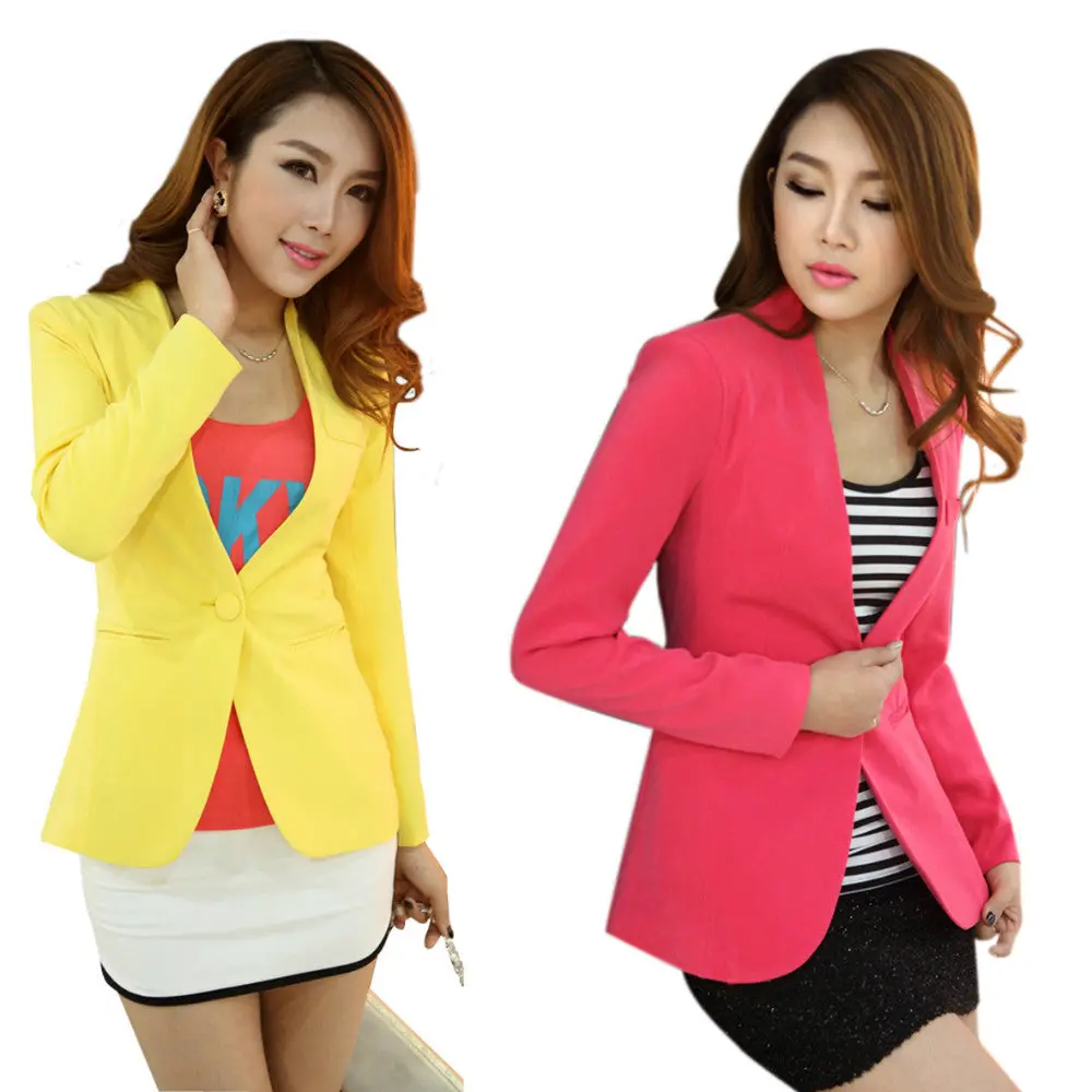 Top Elegant Double Breasted Short Design Clothes Blazer 1