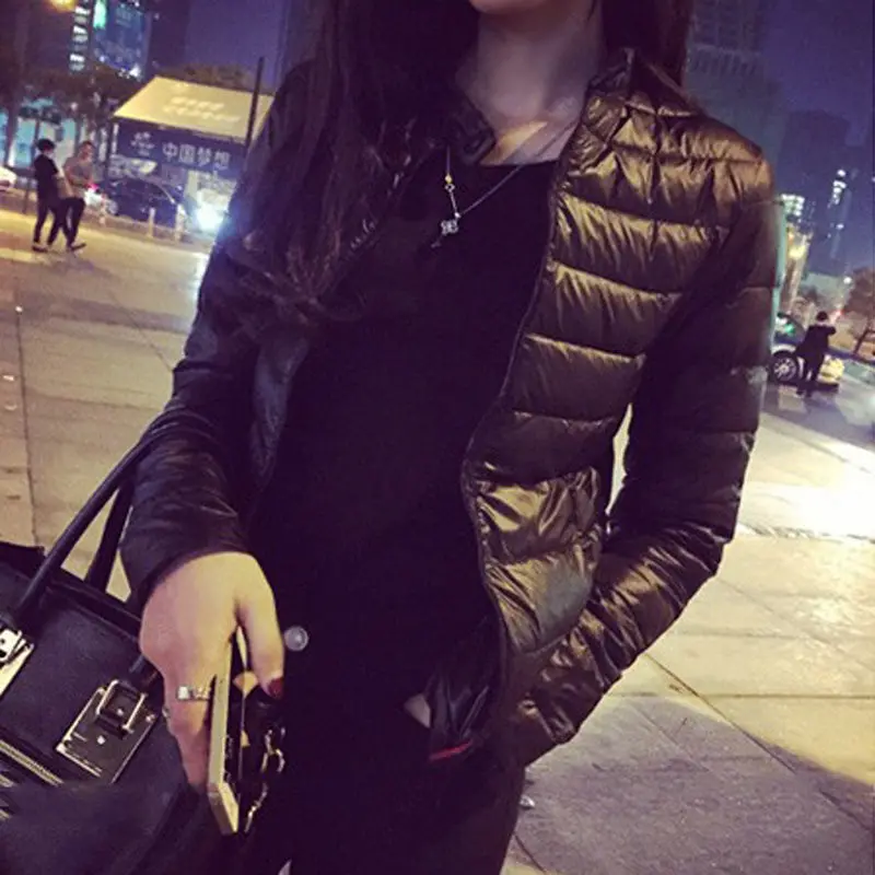 2017 Winter Spring Women In Europe And America A Thin Short Section Of Cultivating Outwear Cotton Padded Warm Jacket Outwear 1