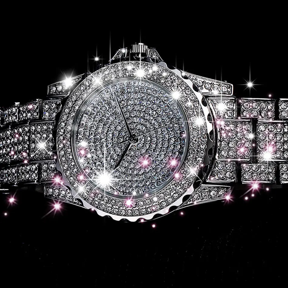 Lvpai Top Brand Silver Luxury Women Dress Watch Rhinestone Ceramic Crystal Quartz Watches Magic Women Wrist Watch Female Lp033 1