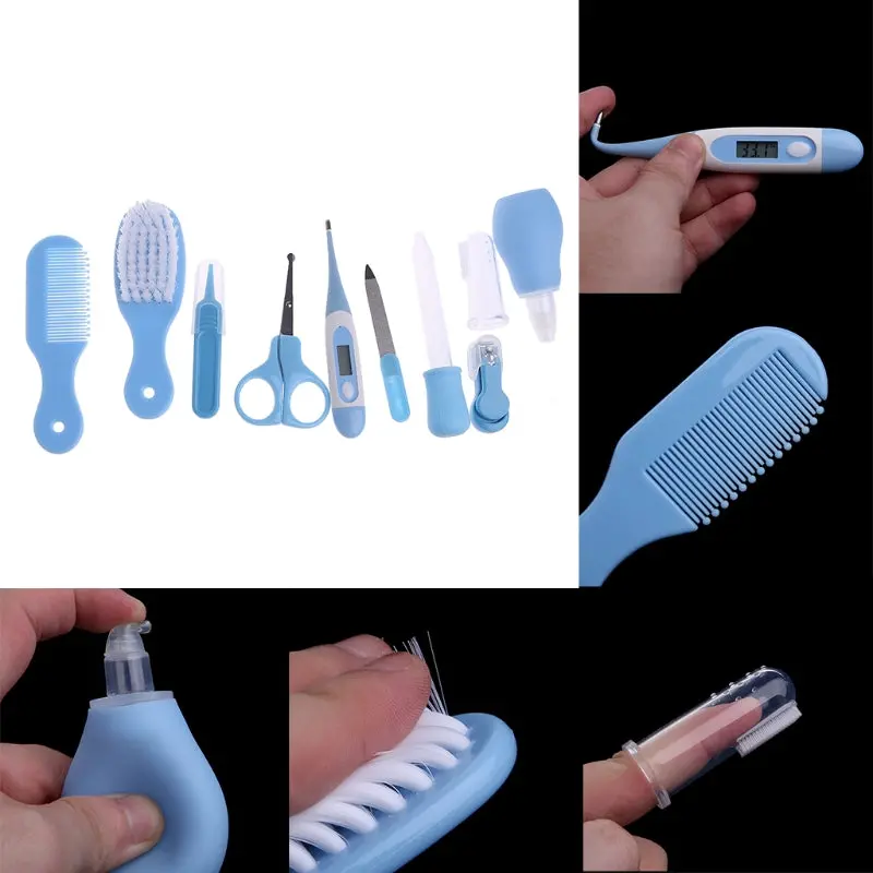 10Pcs/Set Newborn Baby Kids Nail Hair Health Care 1