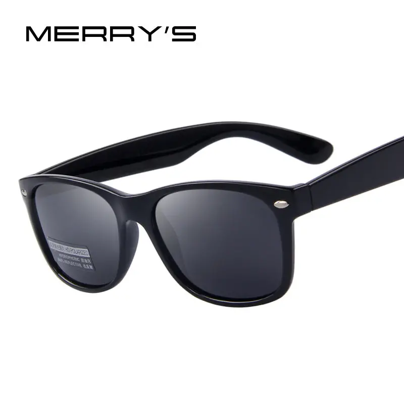 Merry's Men Polarized Sunglasses Classic Men Retro Rivet Shades Brand Designer Sun Glasses Uv400 S'683 1