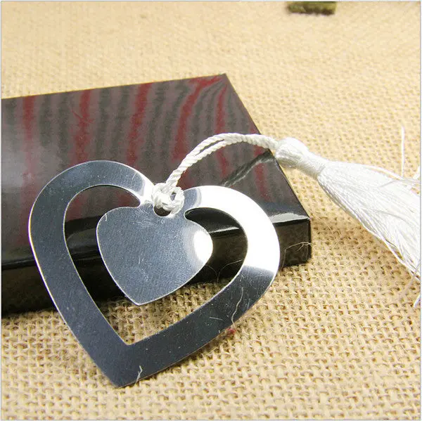 Metal Bookmark With Tassel Book Markers Wedding Souvenirs Baby Shower Party Favors With Gifts Box Packaging 23 Designs 21