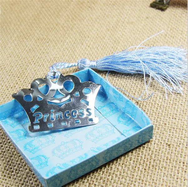 Metal Bookmark With Tassel Book Markers Wedding Souvenirs Baby Shower Party Favors With Gifts Box Packaging 23 Designs 11