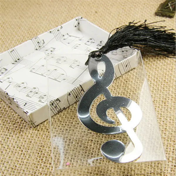 Metal Bookmark With Tassel Book Markers Wedding Souvenirs Baby Shower Party Favors With Gifts Box Packaging 23 Designs 20