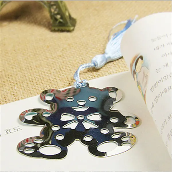Metal Bookmark With Tassel Book Markers Wedding Souvenirs Baby Shower Party Favors With Gifts Box Packaging 23 Designs 15