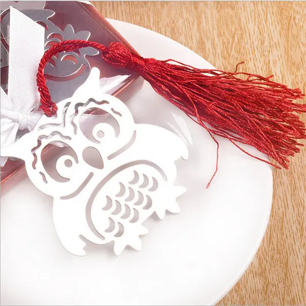 Metal Bookmark With Tassel Book Markers Wedding Souvenirs Baby Shower Party Favors With Gifts Box Packaging 23 Designs 14