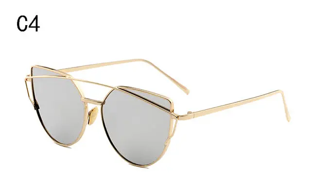 Xiesiqing Sunglasses Women Brand Gradient Ocean Lens Cat Eye Sunglasses Ladies Alloy Full Frame Sun Glasses Oculos De Sol Uv400 4