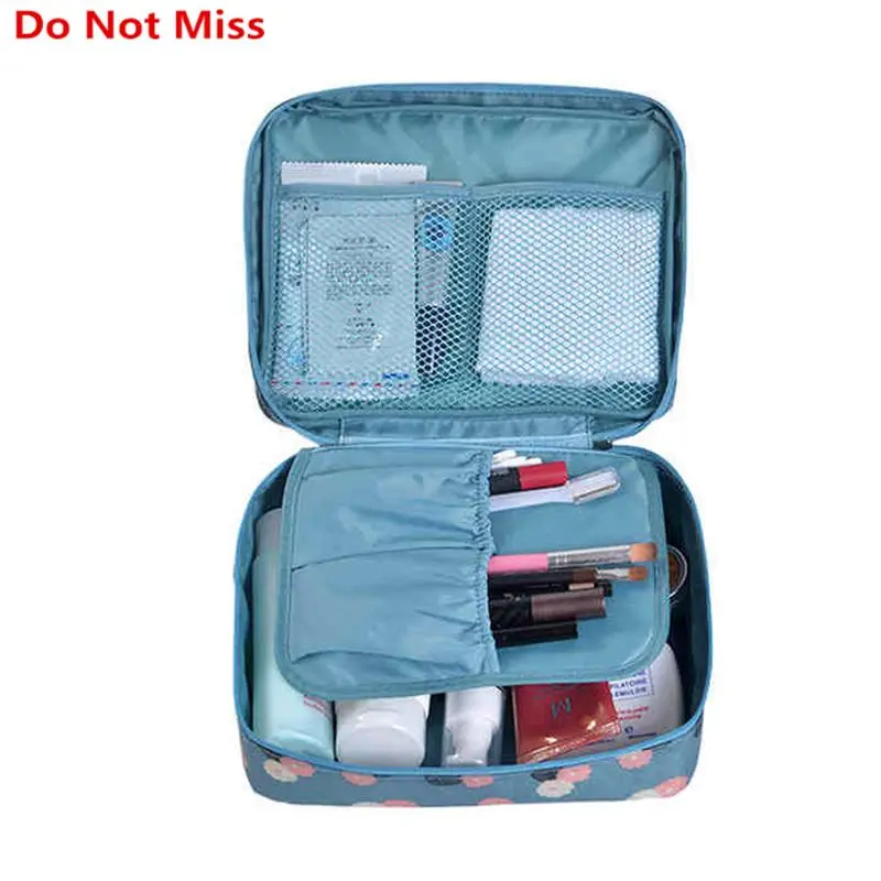 Do Not Miss Drop Ship High Quality Make Up Bag Women Waterproof Cosmetic Makeup Bag Travel Organizer For Toiletries Toiletry Kit 1
