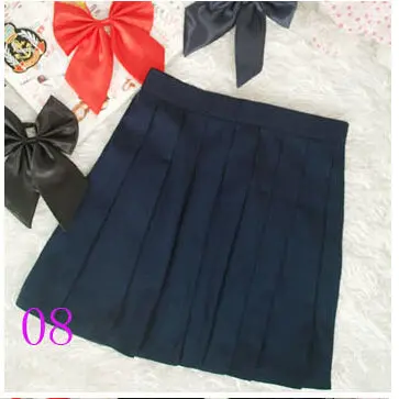 Stylish red A-line midi skirt featuring high-waist design, classic pleats, and authentic tartan plaid—ideal for school uniforms or casual wear. - Image 17